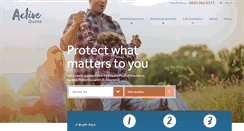Desktop Screenshot of activequote.com